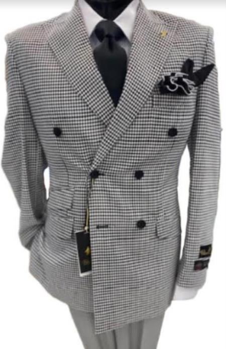 Mens Black and White