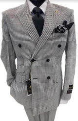 Mens Black and White