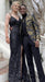 Mens Black and Gold