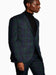 Green and Blue Plaid Suit With Black Sweater -  Suit - Vested Suit - Texture Suit - 100% Percent Wool Fabric Suit - Worsted Wool Business Suit