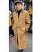Mens Cashmere Blend Camel Coat Full length - Cashmere Overcoat