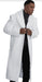 Mens Overcoat With Fur Collar - Off-White Topcoat