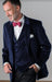 Slim Fit Dark Navy Velvet Suit
