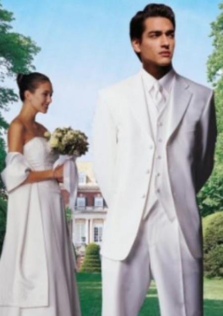 Trajes Blancos Para Novio