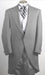 Men'S 100% Worsted Wool Silver Grey Cutaway Jacket With The Tail Suit Tuxedo With Tails Fashion Tuxedo For Men