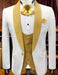 White and Gold Suit