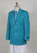 Sequin Turquoise Tuxedo With Matching Pants Included - Tiffany Color Suit - Aqua Color
