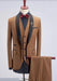 Groom Wedding Tuxedo in Light Brown - Wedding Suit