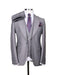 Big Lapel - Wide Lapel - Tom Ford Style Suit - Ticket Pocket - Gray