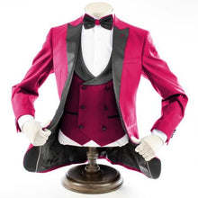 Magento 3-Piece Slim-Fit Tuxedo + Black Pants