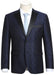 Mens Slim Fit Dark Blue Tuxedo Blazer