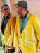 Gold And Black Tuxedo Dinner Jacket - Prom Gold Blazer