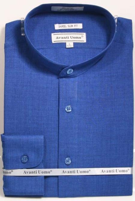 where to find tapered dress shirts Mens Tapered Dress Shirts- Navy Shirt Navy / Large 16.5” Neck / 34-35” Sleeve