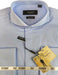 Mens Tapered Dress Shirts - Blue Shirt