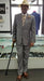 Light Grey Plaid Suit - 1920 Vintage Suit