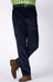 Navy Pleated County Corduroy Pants