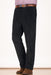 Black Pleated County Corduroy Pants
