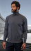 Mens Sweater Charcoal and Cashmere Fabric