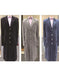 Mens Corduroy Suit - Zoot Suit With Brass Buttons in 3 Colors - Maxi Full Length Suit
