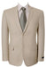 Mens 100% Linen Slim Fit Stylish Suit Jackets Beige