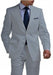 Mens Lightweight Suit - Summer Dress Suits - Light Gray