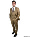 Stacy Adams Suit Hybrid Fit Suit Tan Oatmeal