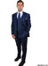 Stacy Adams Suit Hybrid Fit Suit Marine Navy