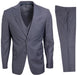 Stacy Adams Suit Hybrid Fit Suit Formal Gray