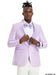 Lavender Tuxedo - Paisly Blazer