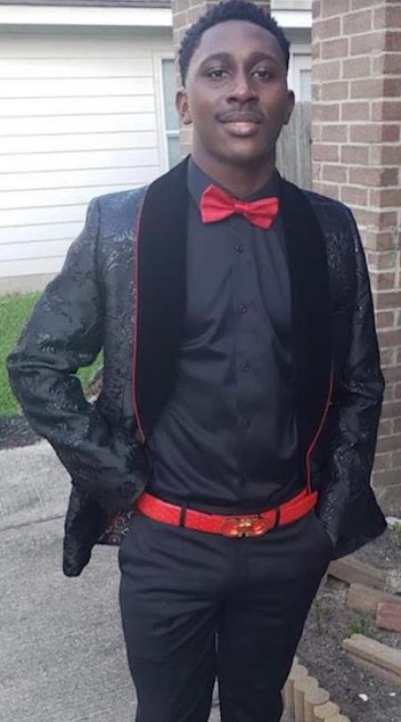 Bow Tie Red And Black Tuxedo Prom Tuxedo Red Bow Tie Men All Black