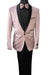 SKU#JA61428 Blush Tuxedo - Light Pink Tuxedo Suit