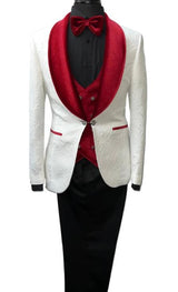 Turkish Suit Red and White