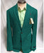 Mens Linen Blazer - Agursta Green Linen Sport Coat - Summer Blazer