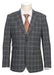 Real Suits - Business Suit By Designer Brand - Gray Check