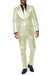 Shiny Ivory Suit - Shiny Tuxedo