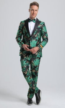 Emerald Green and Gold Suit for Every Occasion