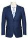 SKU#JA61608 Plaid Suit - Mens Windowpane Suit By English Laundry Designer Brand - Solid Midnight Blue