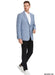 Wool Sport Coat - Plaid Blazer - Windowpane Blazer - Navy