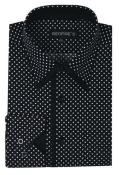 Polka Dot Dress Shirt