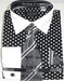 Polka Dot Dress Shirt - Black White