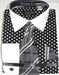 Polka Dot Dress Shirt - Black White