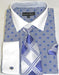 Polka Dot Dress Shirt - Navy