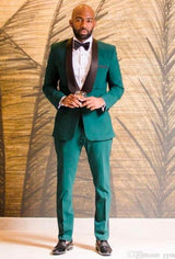Light Olive Green Tuxedo - Sage Green Suit - Vested Suits
