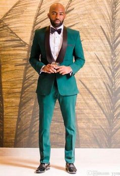 Light Olive Green Tuxedo - Sage Green Suit - Vested Suits