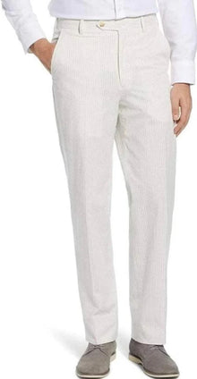 Men's Purple Lavender Seersucker Sear sucker suit dress pants