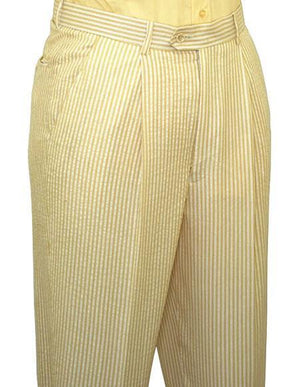 Big And Tall Seersucker Pants For Men - Black