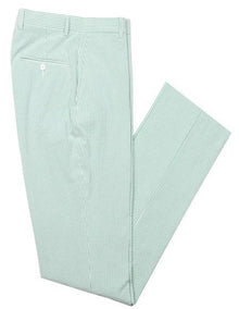 Big And Tall Seersucker Pants For Men - Mint