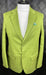 Cotton Blazer - Mens Summer Sport Coat - Light Green Lime Color