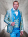 Men’s Aqua Formal Tuxedo – Wedding, Prom & Event Wear