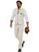 Men’s Beige Groomsmen Summer Vest and Pants Set, Beach Wedding Prom Formal Outfit